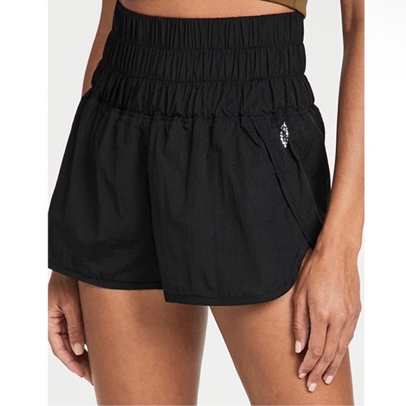 Free People Way Home Shorts Small Black - Picture 1 of 6